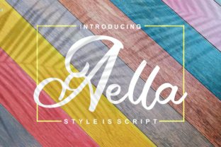 Aella Script Handwritten Font for Editorial Design