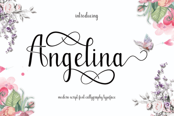 Angelina: The Romantic Script Handwritten Font for Editorial Design