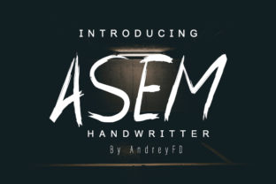 Asem: The Natural Brush Font for Authentic Brand Identity