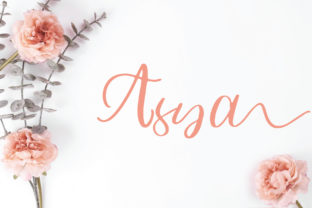 Asya: Elegant Script Handwritten Fonts for Crafters and Designers
