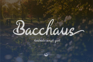 Bacchaus Script: A Classy Handwritten Typeface for Digital Branding