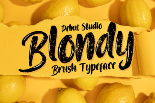 Blondy: A Sweet Handwritten Font for Standout Editorial Design
