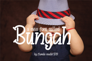 Bungah: The Unique Script Handwritten Font for Fun Brand Visuals