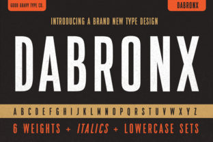 Dabronx: The Condensed Sans Serif Font for High-Impact Digital Branding