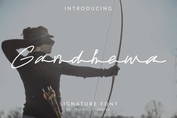 Gandhewa: The Handwritten Font for Authentic Small Business Branding