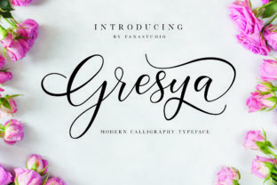 Gresya Script: A Stylish Feminine Font for Elegant Branding