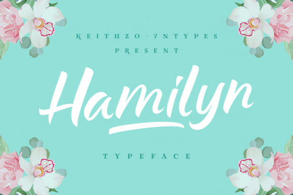 Hamilyn: A Fresh Script Handwritten Font for Summer Campaigns