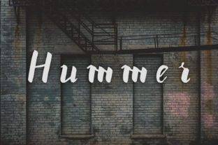 Hummer: The Script Handwritten Font for Bold Brand Visuals