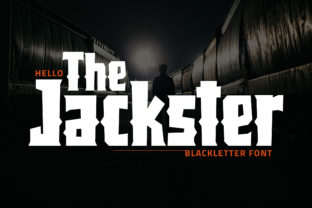 Jackster Bold Blackletter Typeface for Digital Branding