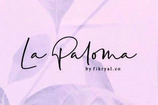 La Paloma Handwritten Font for Modern Brand Campaigns