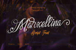 Marxellina: The Elegant Script Handwritten Fonts Choice for Brand Identity