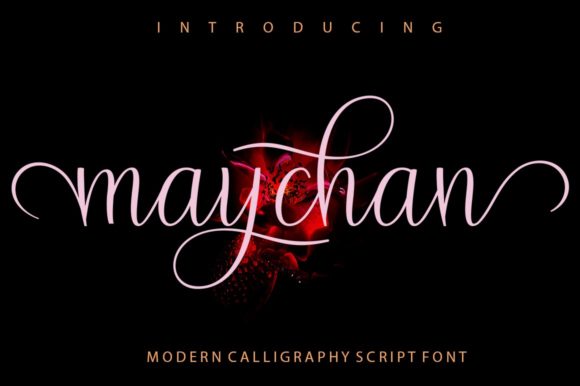 Maychan: A Modern Script Font for Digital Branding