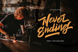 Never Ending Typeface Review: A Vintage Script for Brand Identity