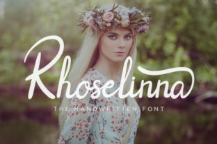 Rhoselinna: The Elegant Script Handwritten Font for Chic Branding