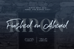 Ripon Duo: The Elegant Serif and Script Font Pairing for Modern Web Design
