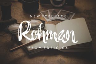 Rohman: The Bold Script Handwritten Font for Standout Branding