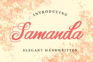 Samanda: The Modern Calligraphy Typeface for Elegant Campaigns