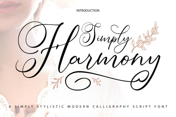 Simply Harmony: The Romantic Script Handwritten Font for Crafters