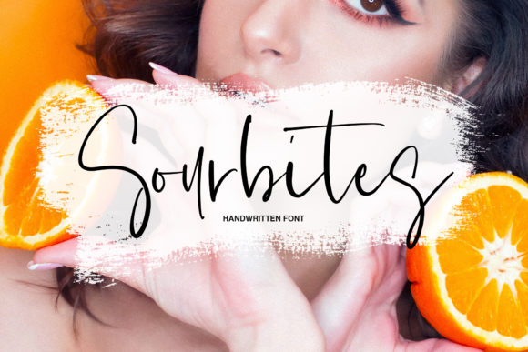 Sourbites: The Script Handwritten Font for Authentic Brand Identity