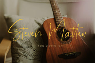 Steven Mattew: A Fresh Script Font for Modern Web Design