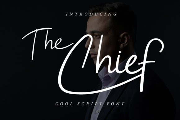 The Chief Script Handwritten Font for Modern Brand Identity