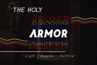 The Holy Armor Typeface for Modern Web Design