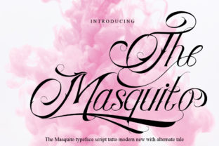 The Masquito Script Handwritten Font Review for Crafters