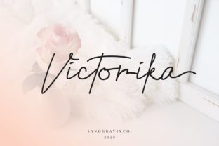 Victorika: The Aesthetic Script Font for Modern Campaigns