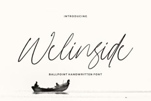 Welinside: A Charming Handwritten Font for Authentic Branding
